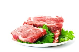 afbeelding van een bord met vlees